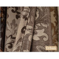 Blankout Silver Jacquard Chenille Curtain